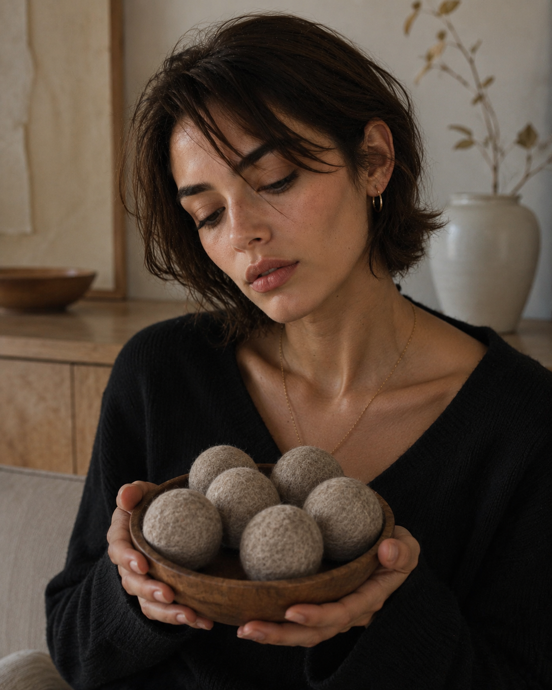 Grey Brown Dry Ball