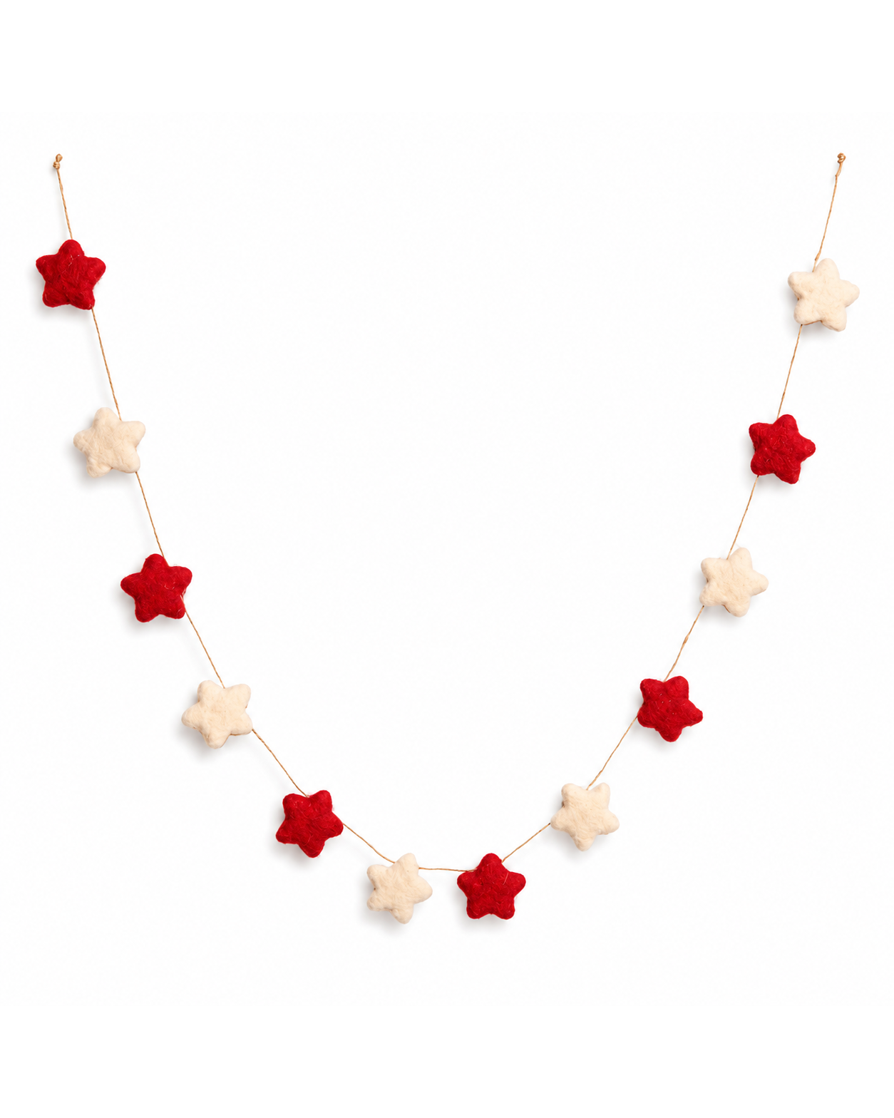 New Zealand Wool Mini Star Garland