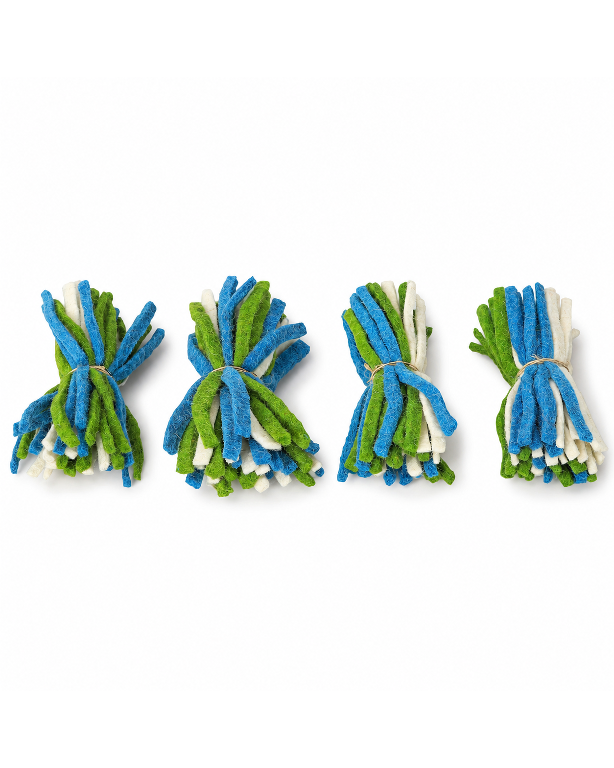 Chindi Bauble Ornaments Set of 4 hanging ornament