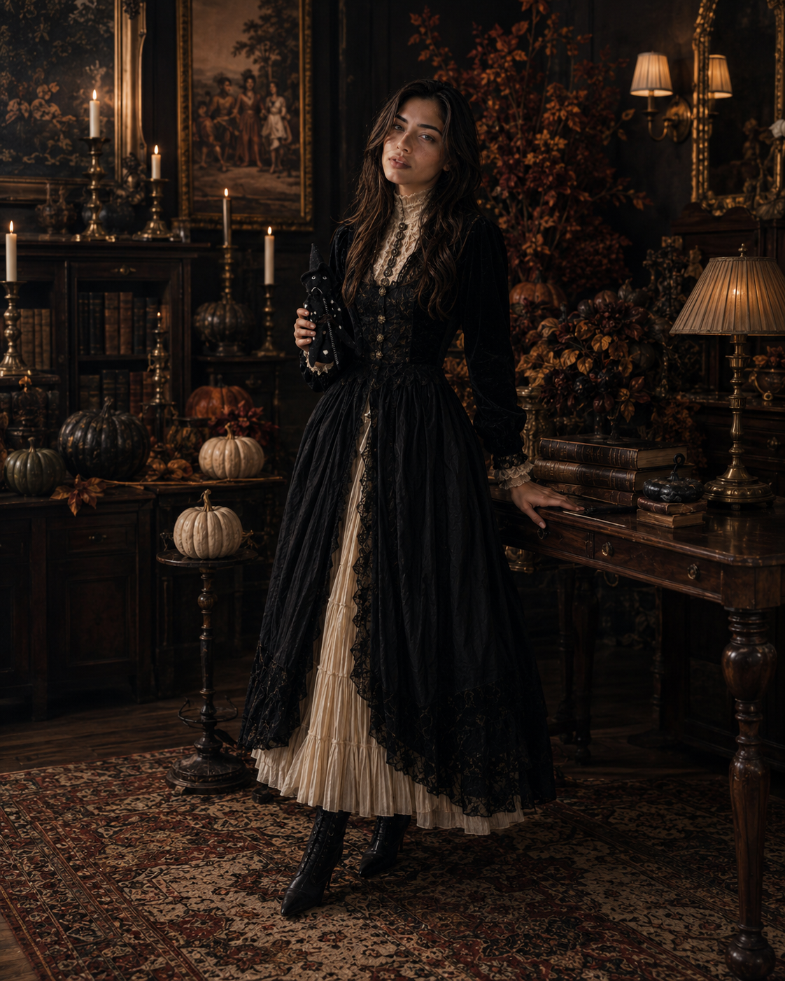 Black Witch ornament