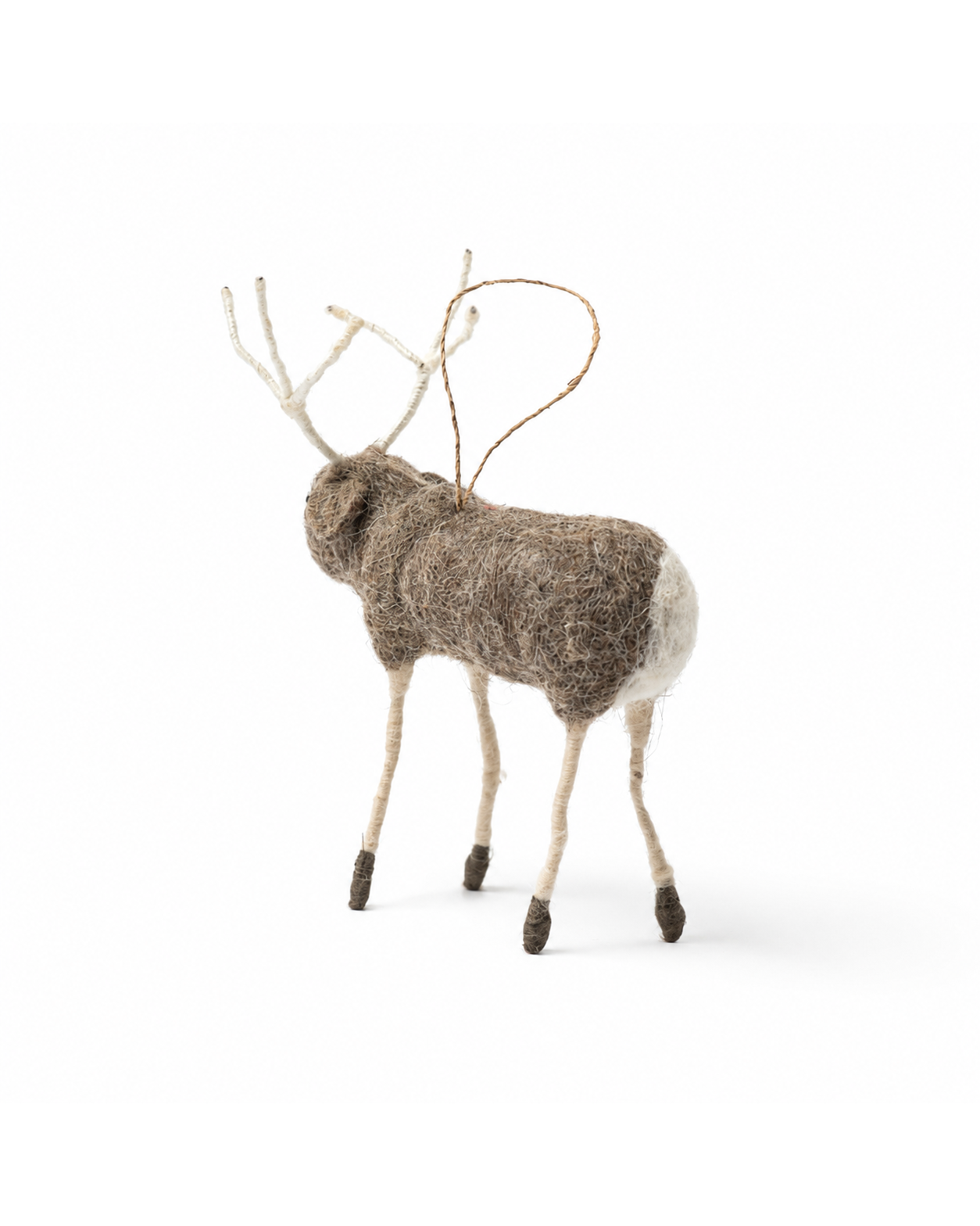 Wool Felt Christmas Hanging Reindeer