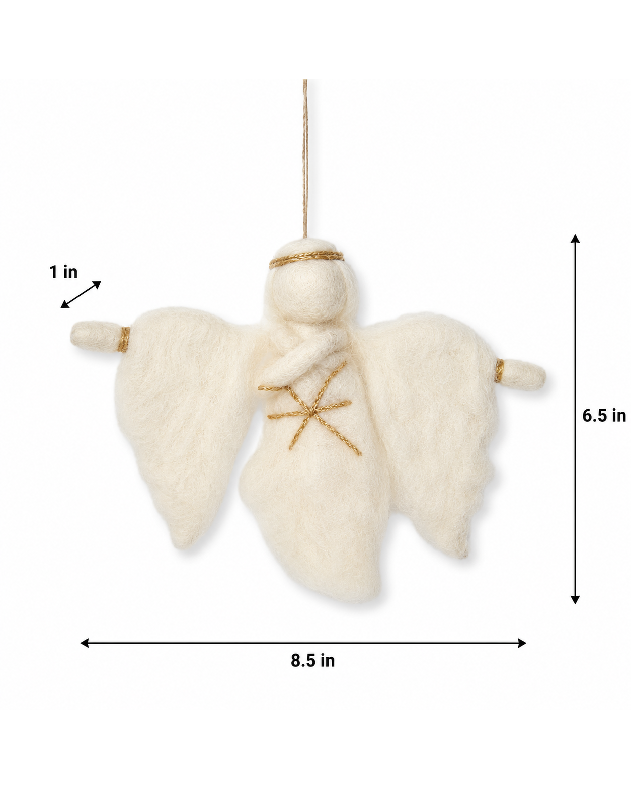 Angels (Set Of 2) hanging ornament