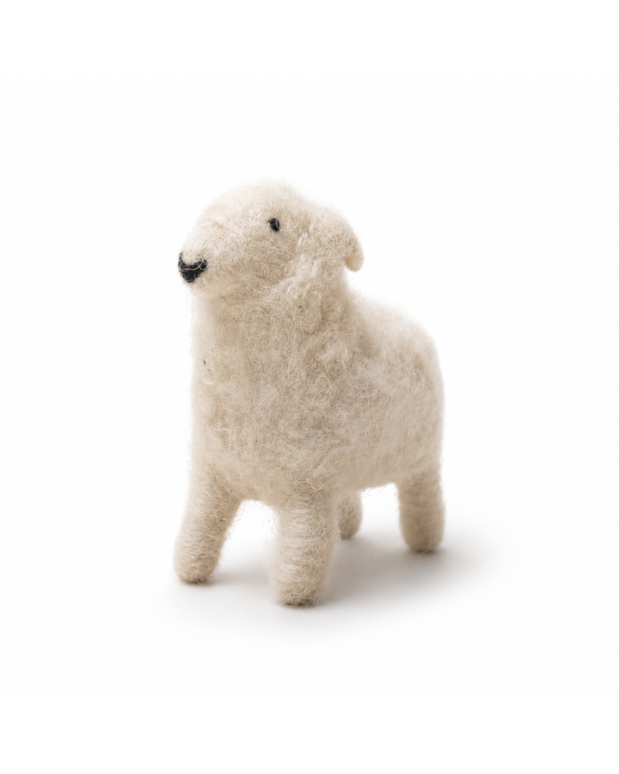 Wool Felt Sheep Ornament