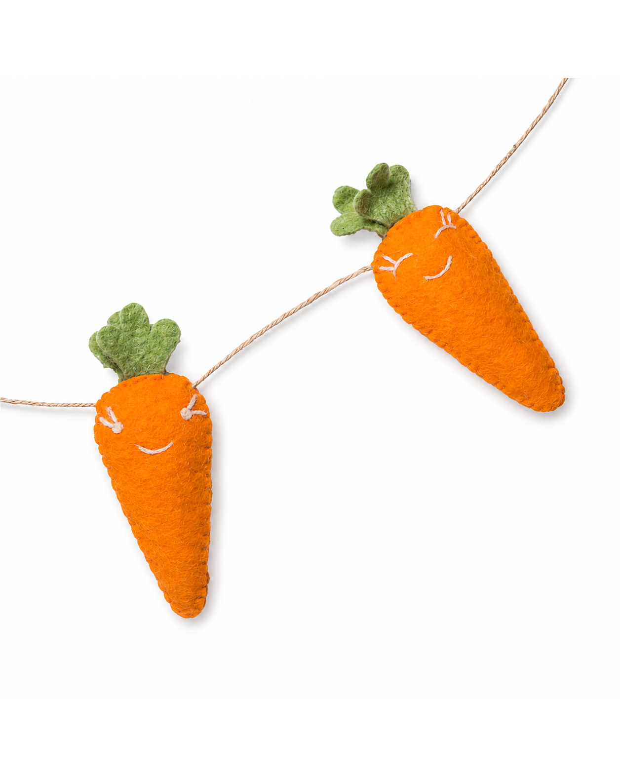 Felt Easter Carrot Garland