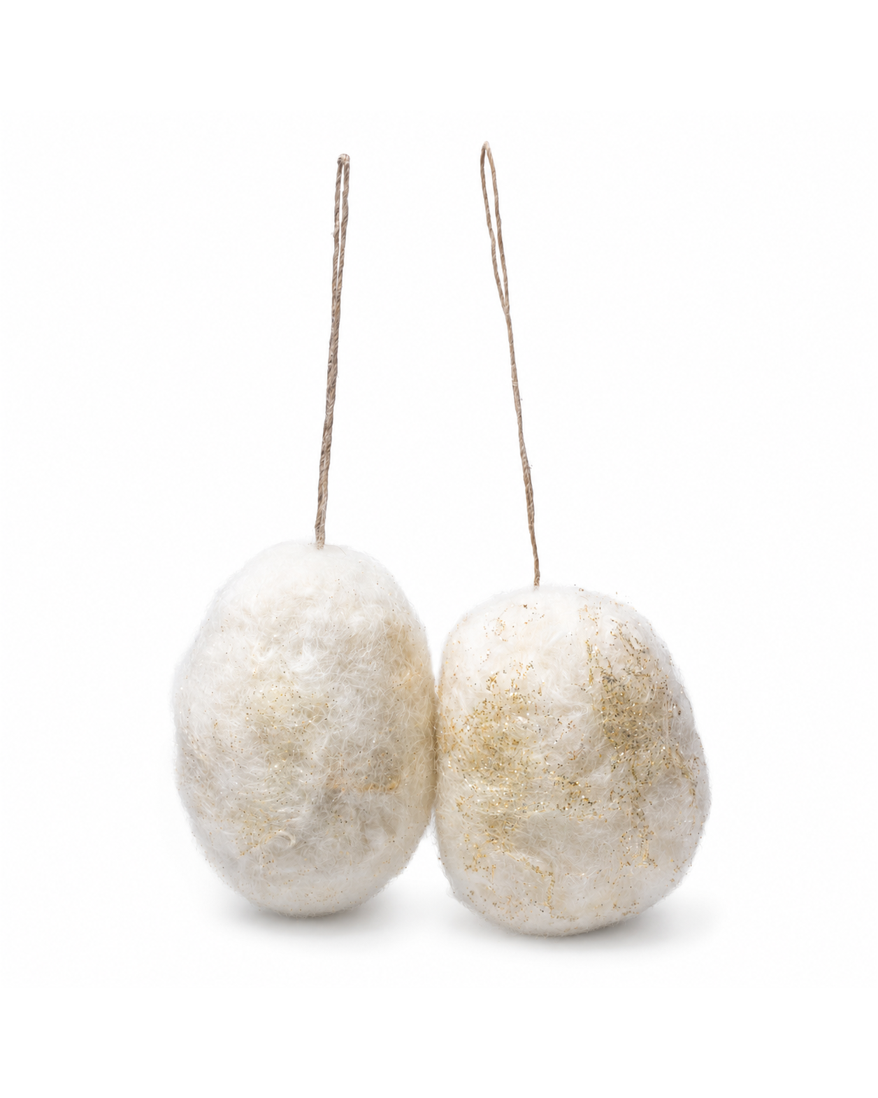 Felt Hanging Egg Set of 2 hanging ornament