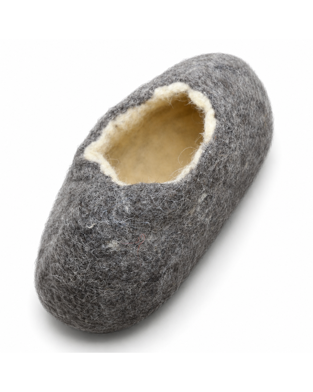 New Zealand Wool Bowls (Dyed Grey And Natural Grey)