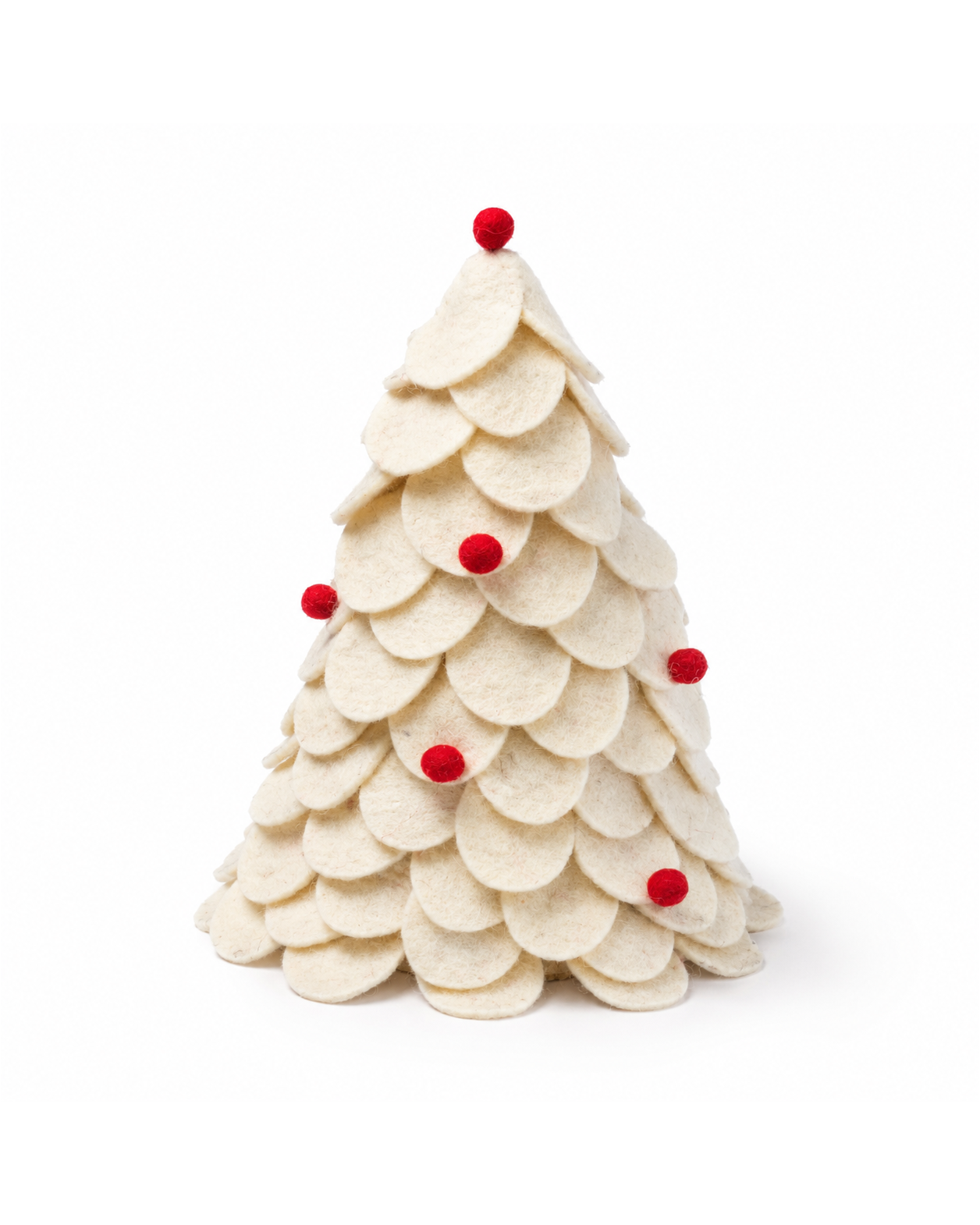 Felt Tree(White) ornament