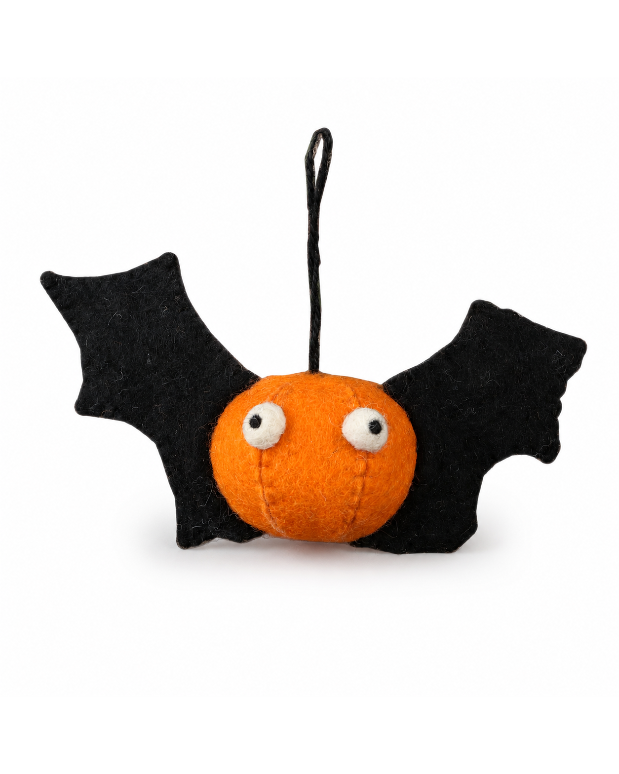 Pumpkin Bat Hanging Ornament