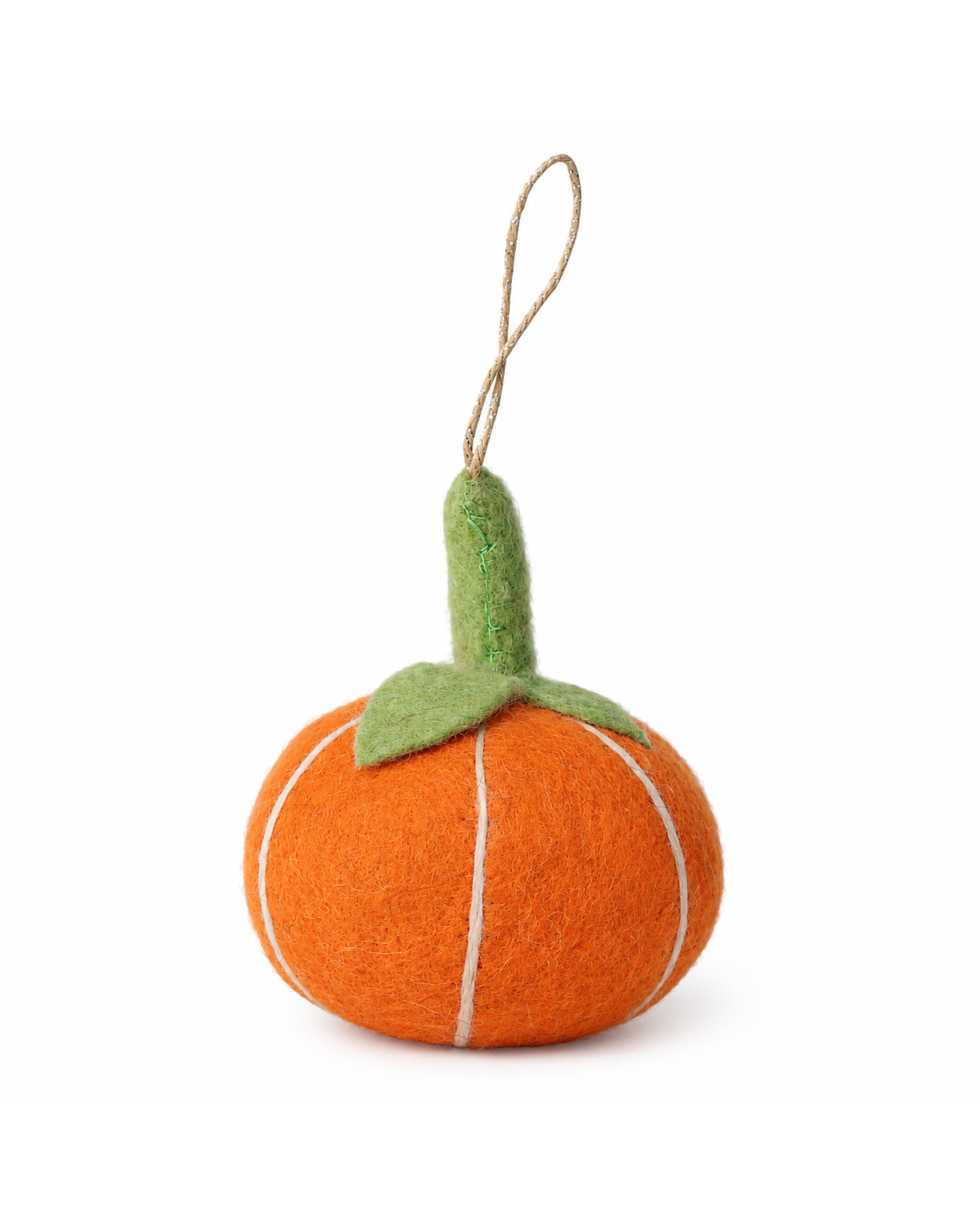 Hanging Single Pumpkin hanging ornament