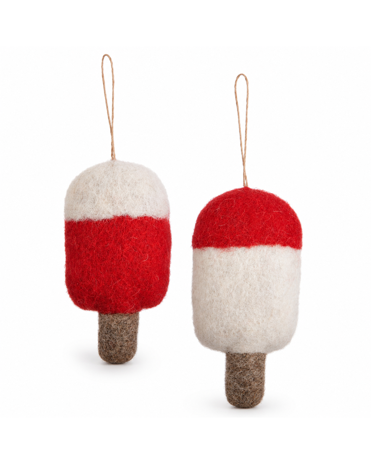 Christmas Candy Stick Set of 2 hanging ornament