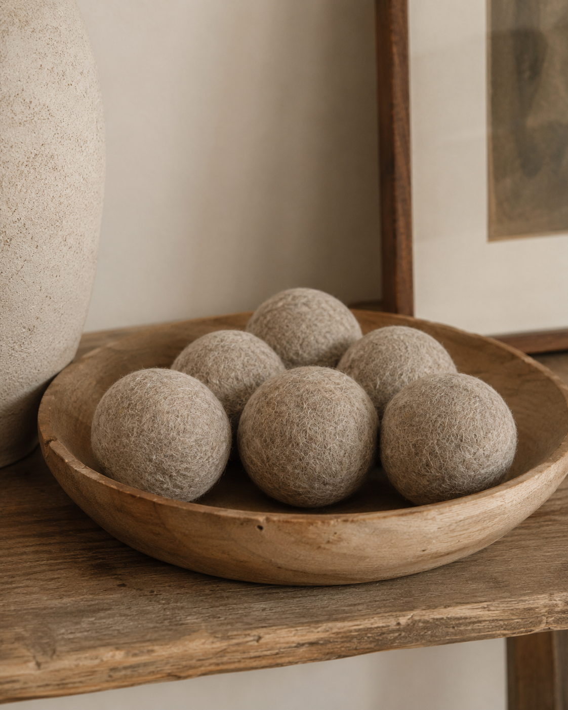 Grey Brown Dry Ball