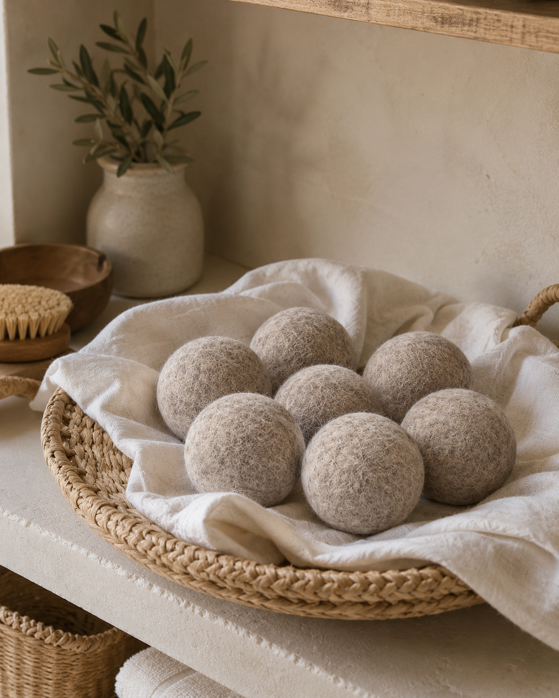 Grey Brown Dry Ball
