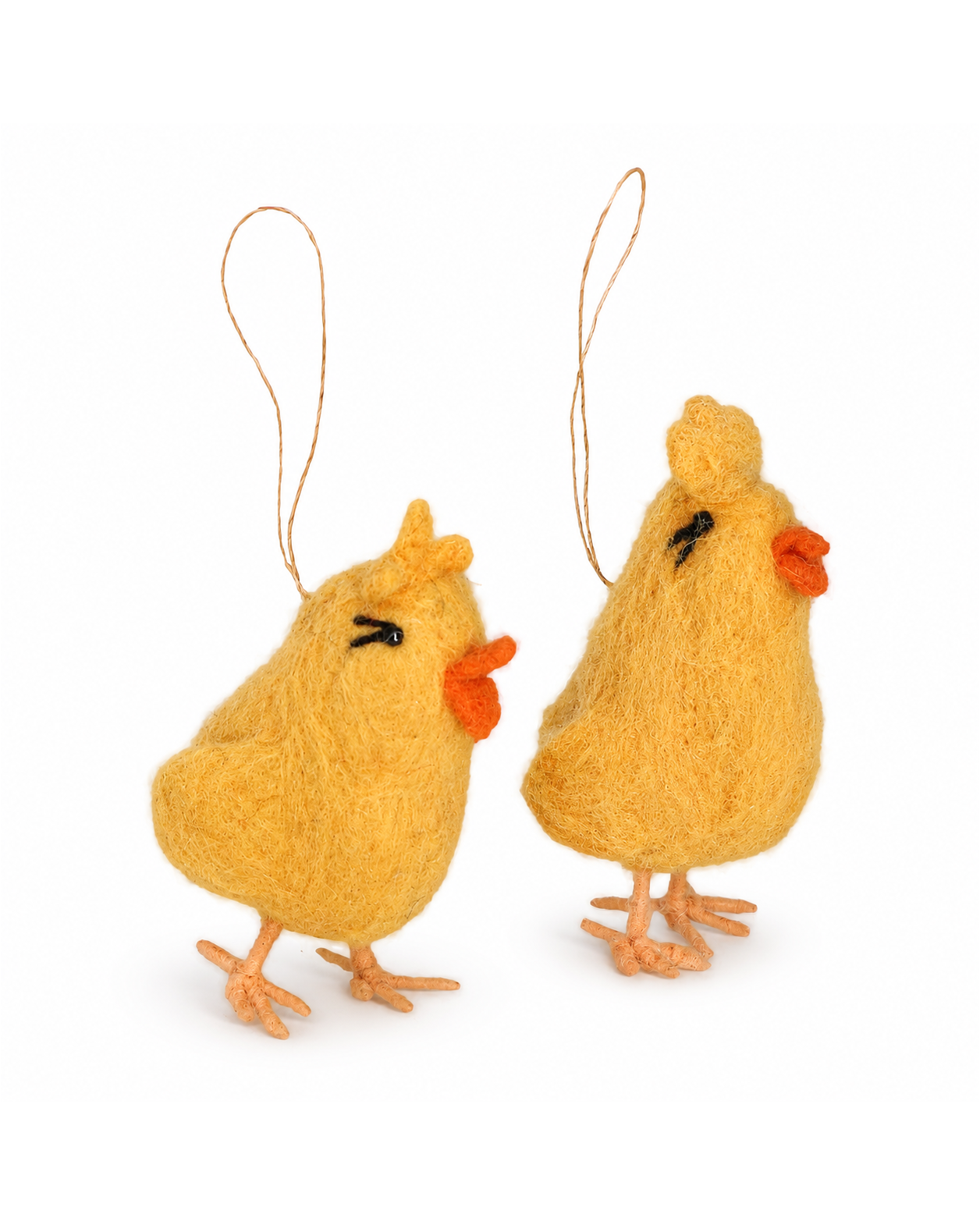 Felt Hanging Chick (Yellow) hanging ornament