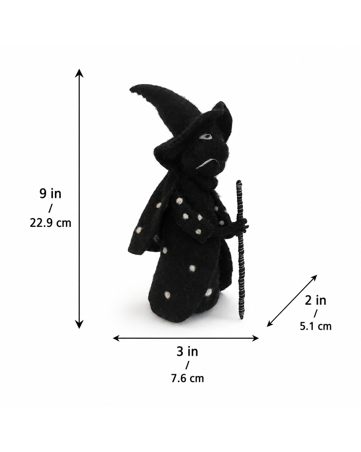 Black Witch ornament