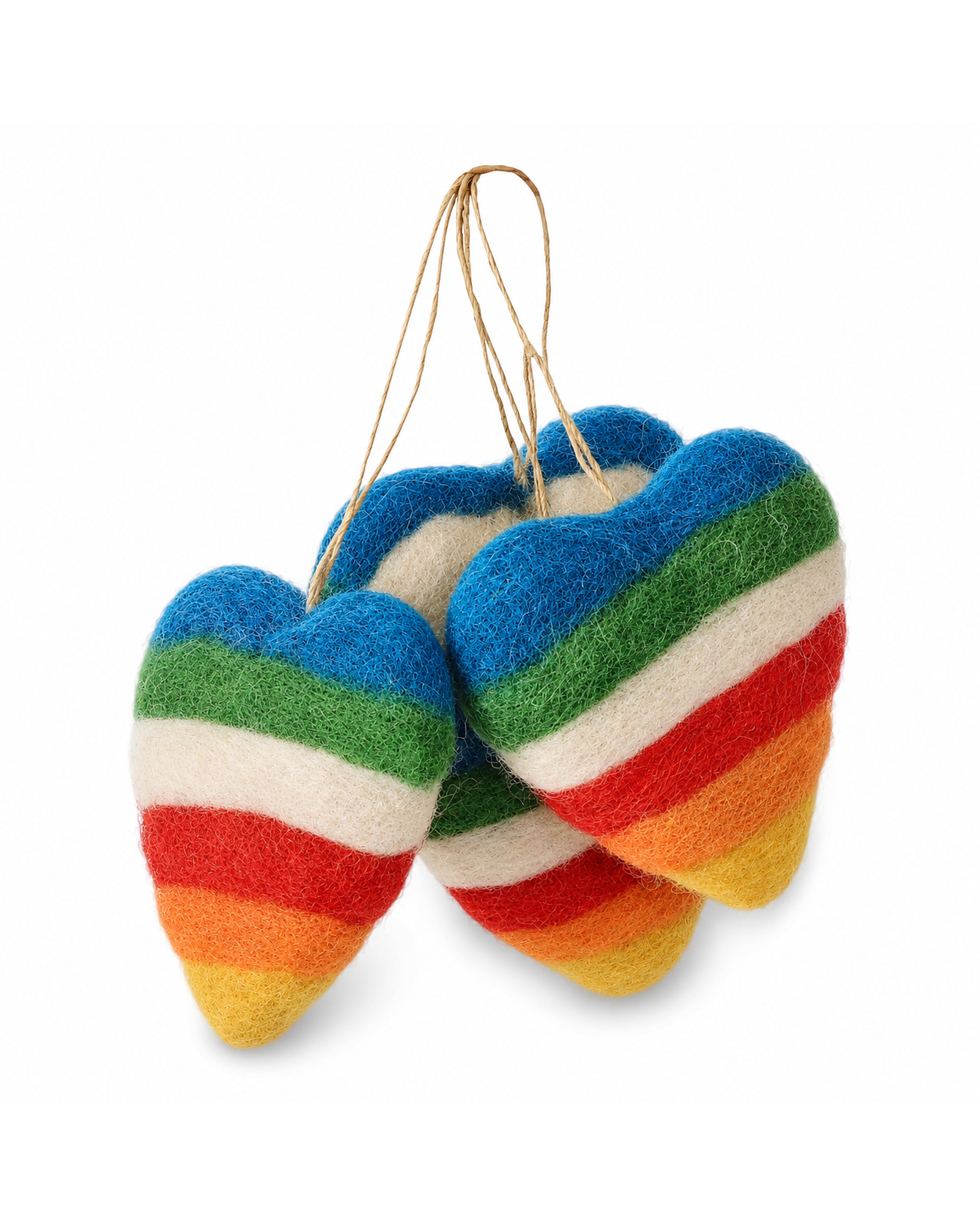 Hanging Heart Bauble Set of 4 hanging ornament