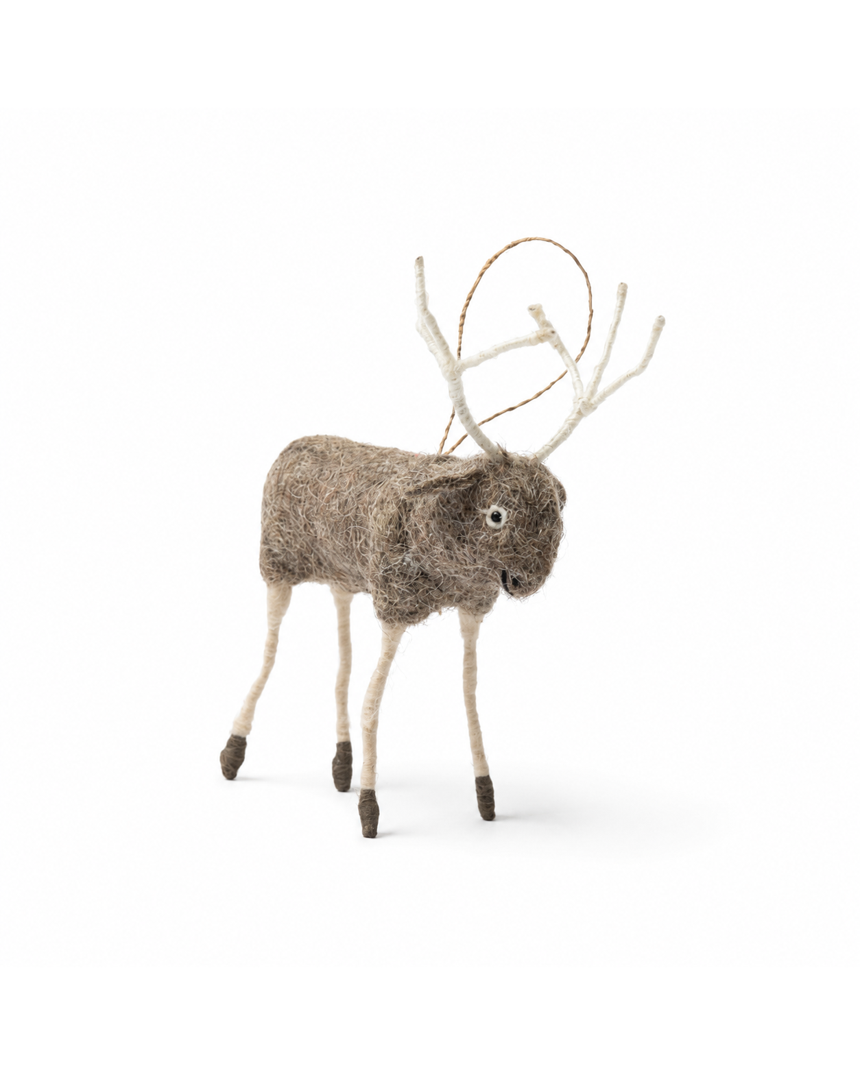 Wool Felt Christmas Hanging Reindeer