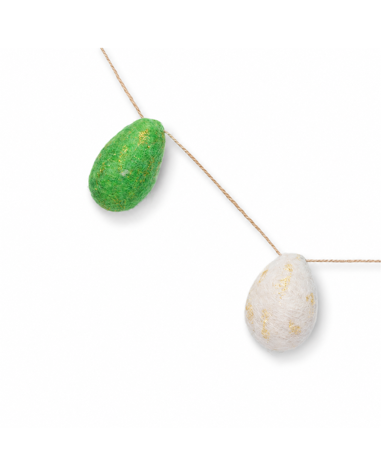 Felt Easter Stuffed Egg Garland