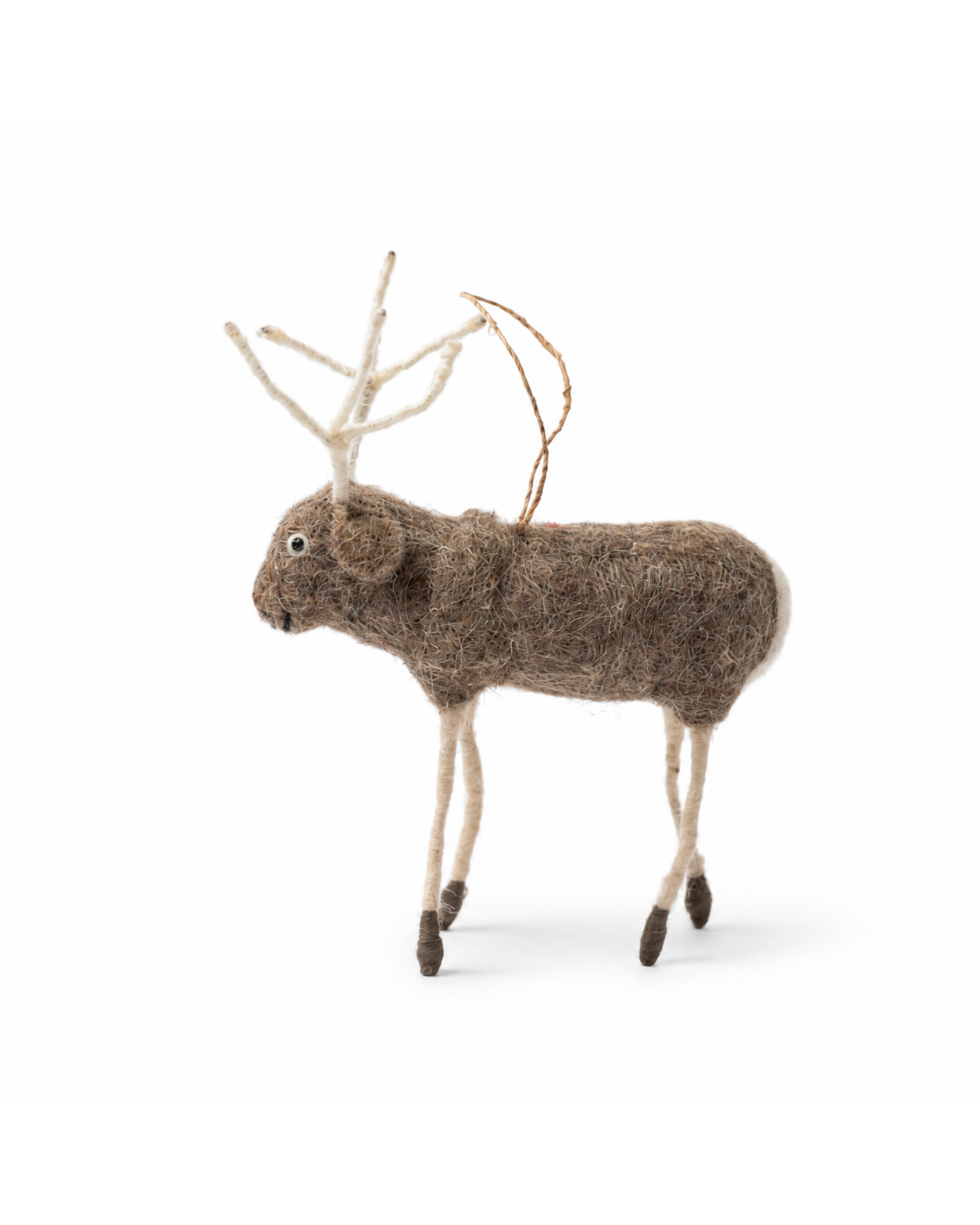 Wool Felt Christmas Hanging Reindeer