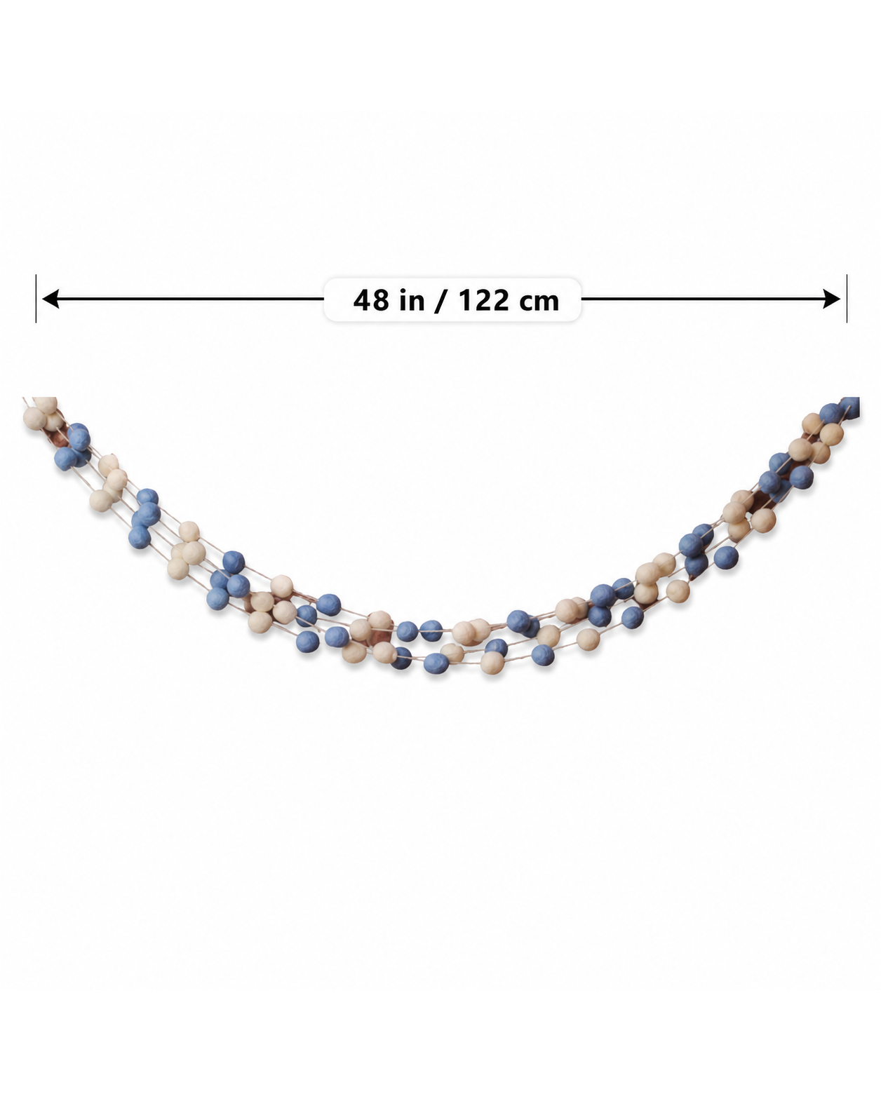 Felt Micro Pom Pom Garlands Set Of 4