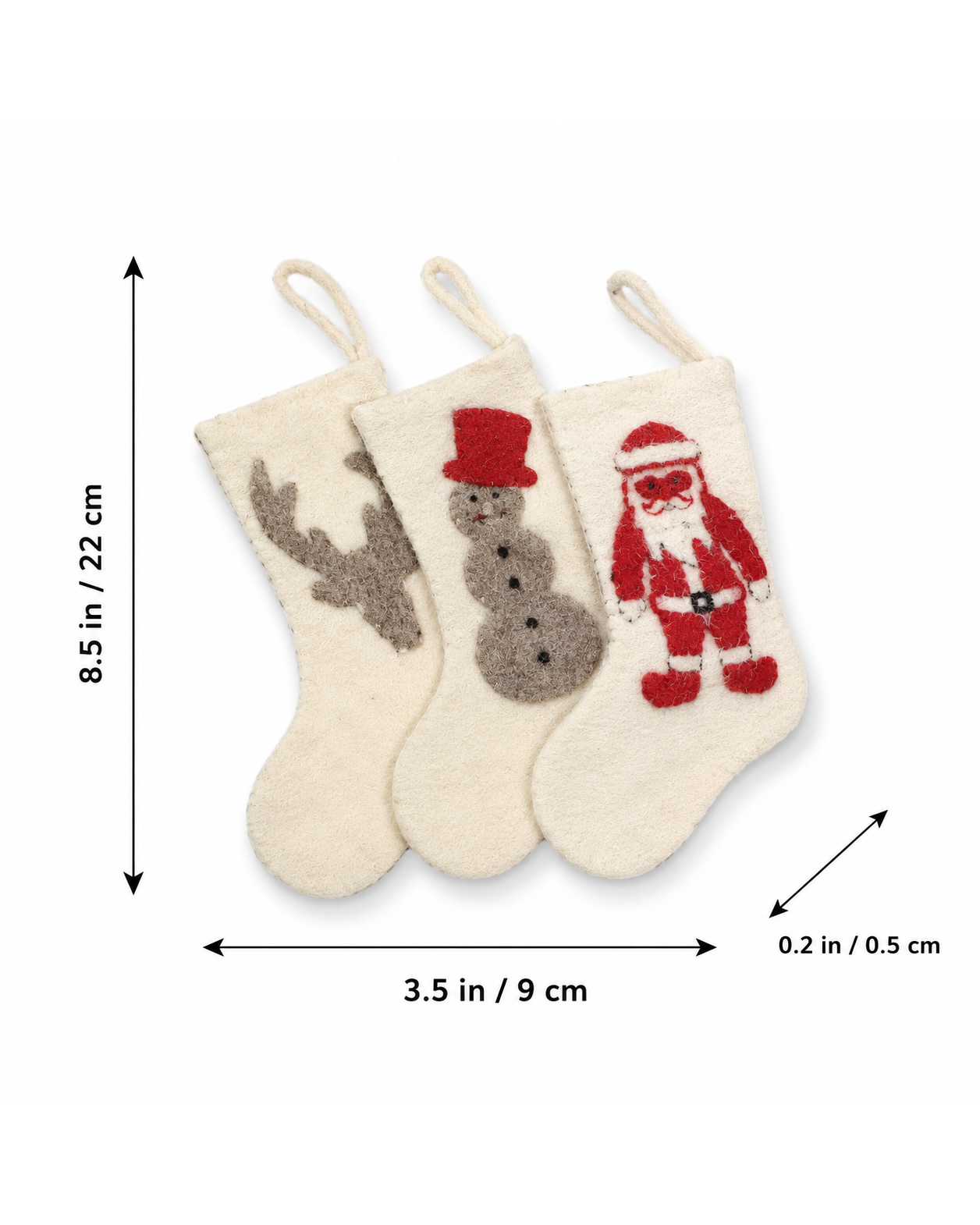 Stocking Stuffer Set of 3 ornament
