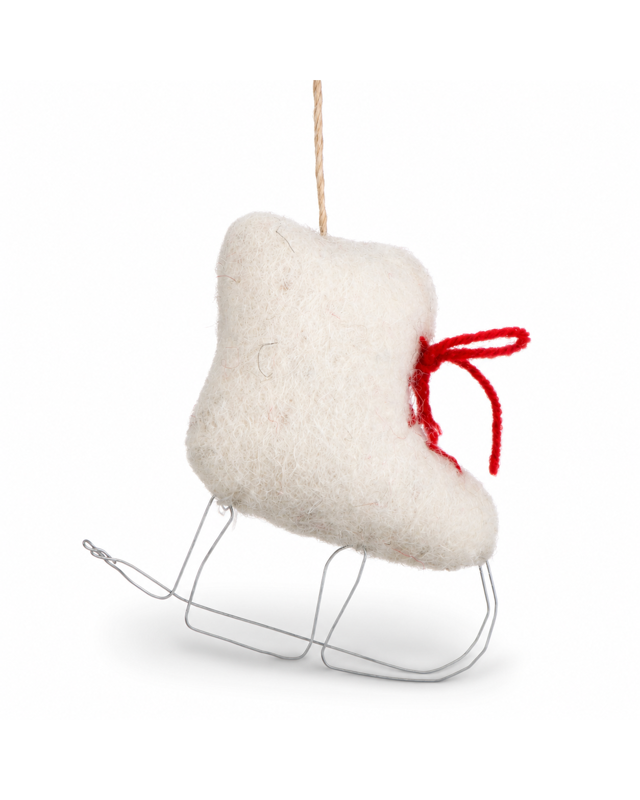 Mini Ice Skates Ornament Set of 2 hanging ornament