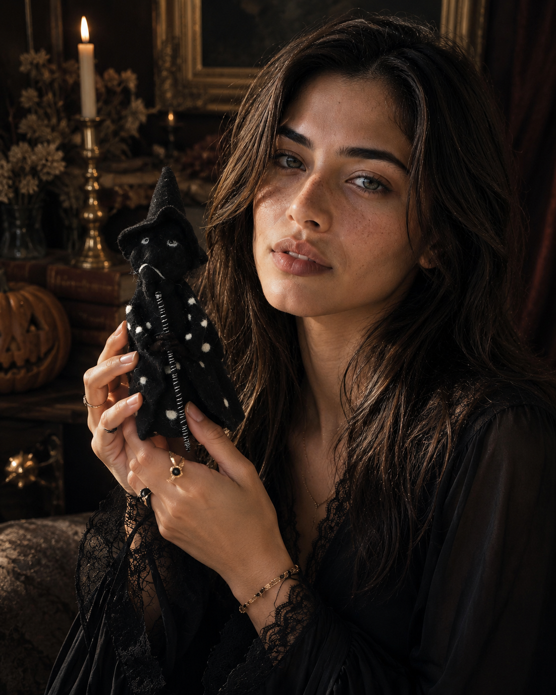 Black Witch ornament