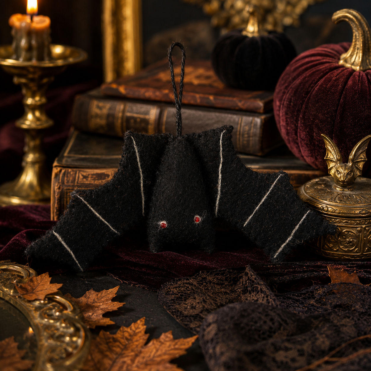 Hanging Bat Ornament