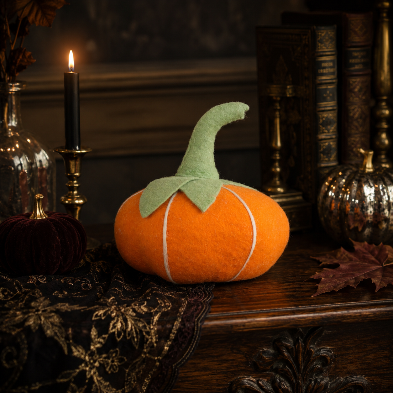 Large Pumpkin Ornament