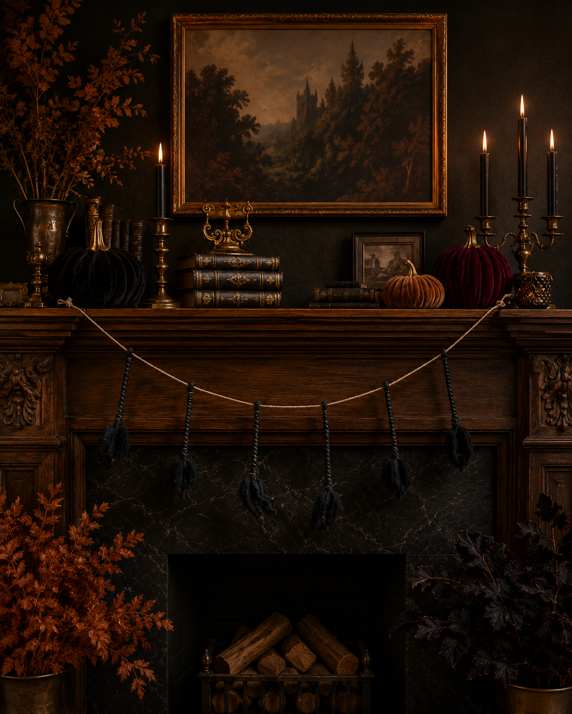 Broom Garland