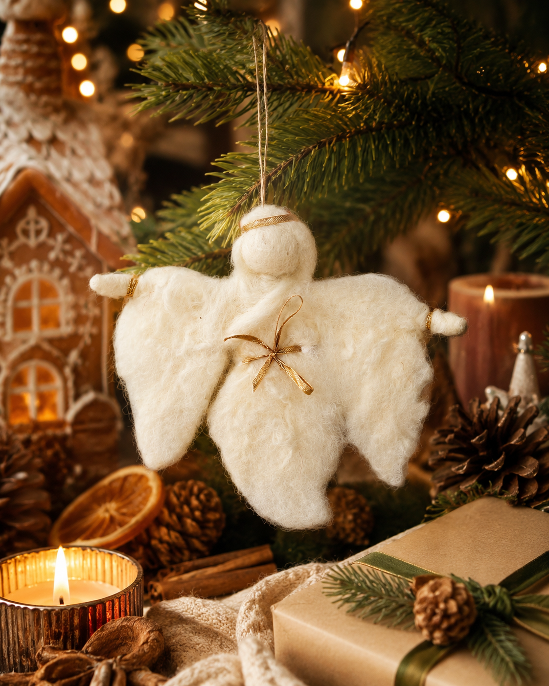 Angels (Set Of 2) hanging ornament