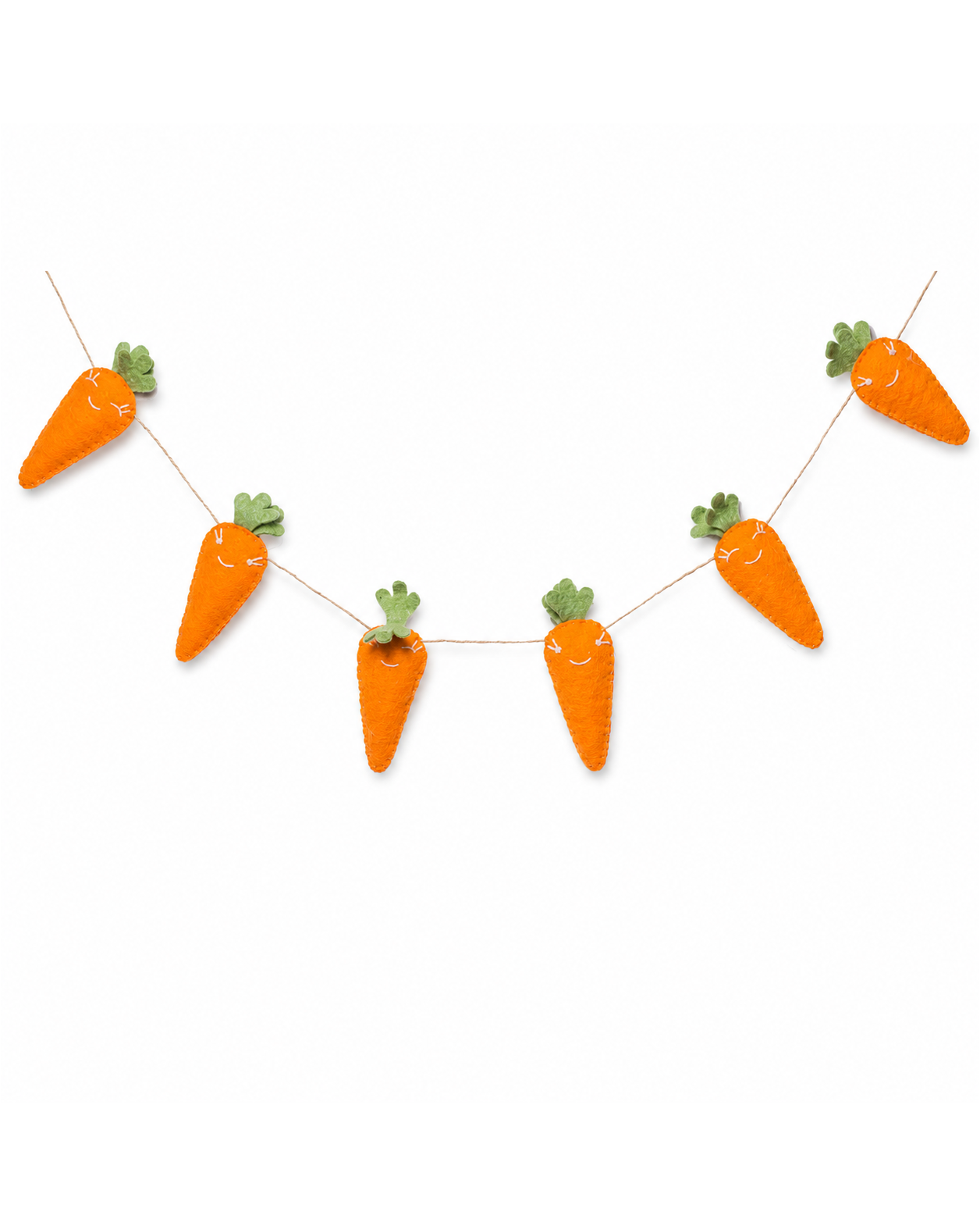 Felt Easter Carrot Garland