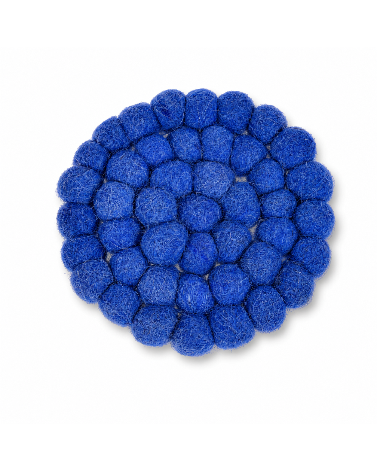 Felt NZ Wool Coasters, Indigo — Set of 4