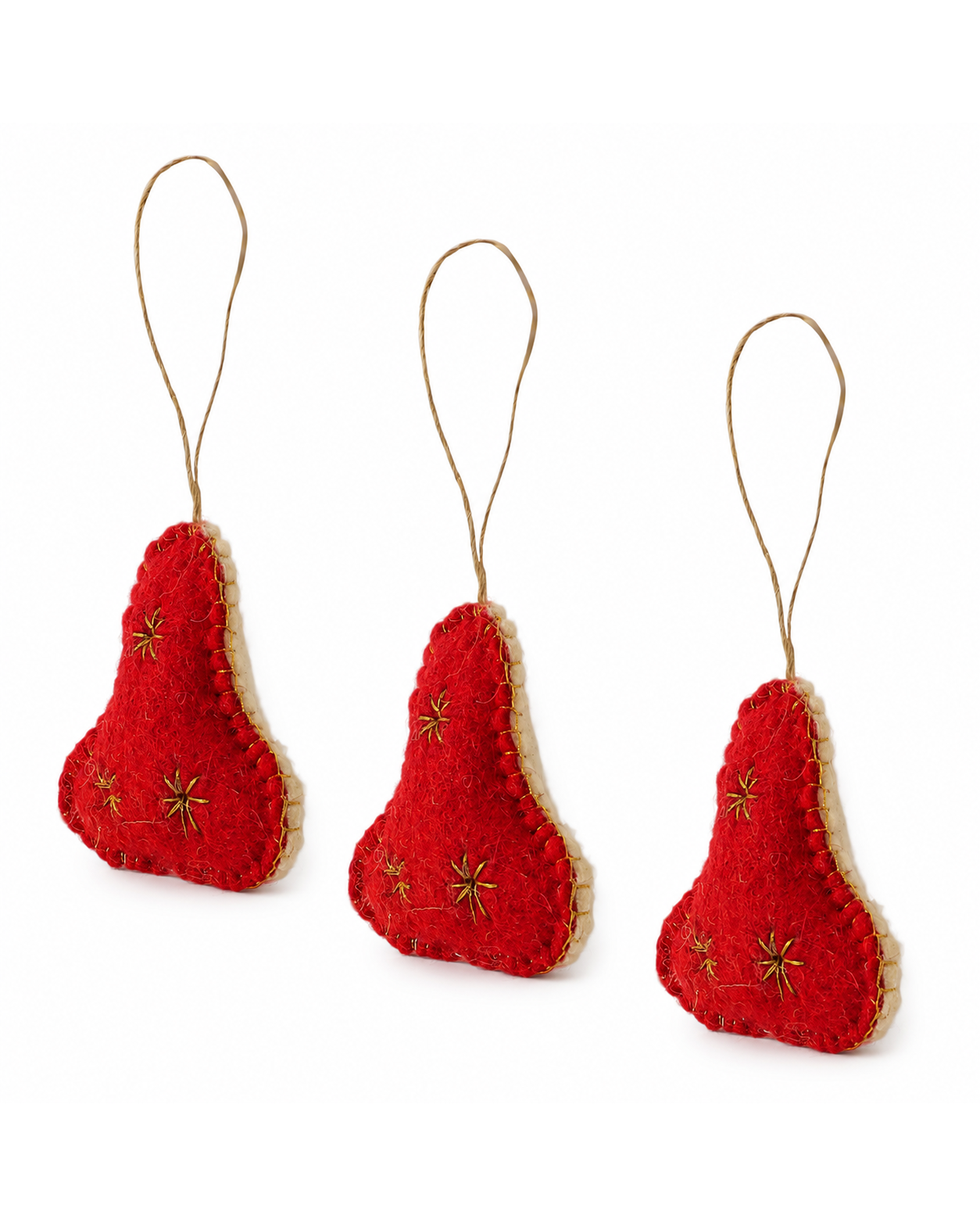 Jingle Bells (Set Of 3) hanging ornament