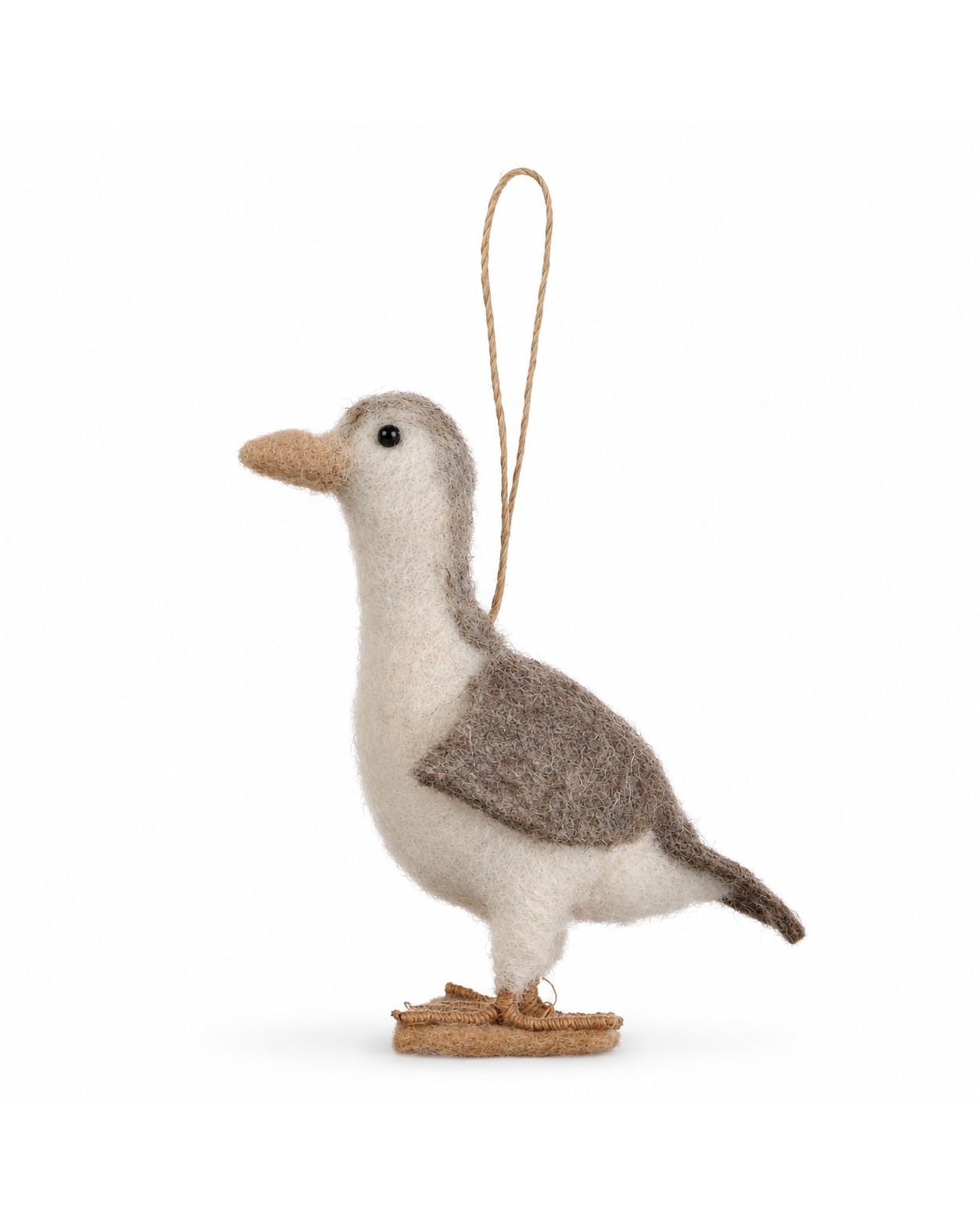 Christmas Goose Geese Set of 2 hanging ornament