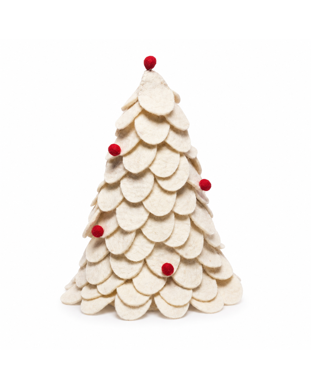Felt Tree(White) ornament