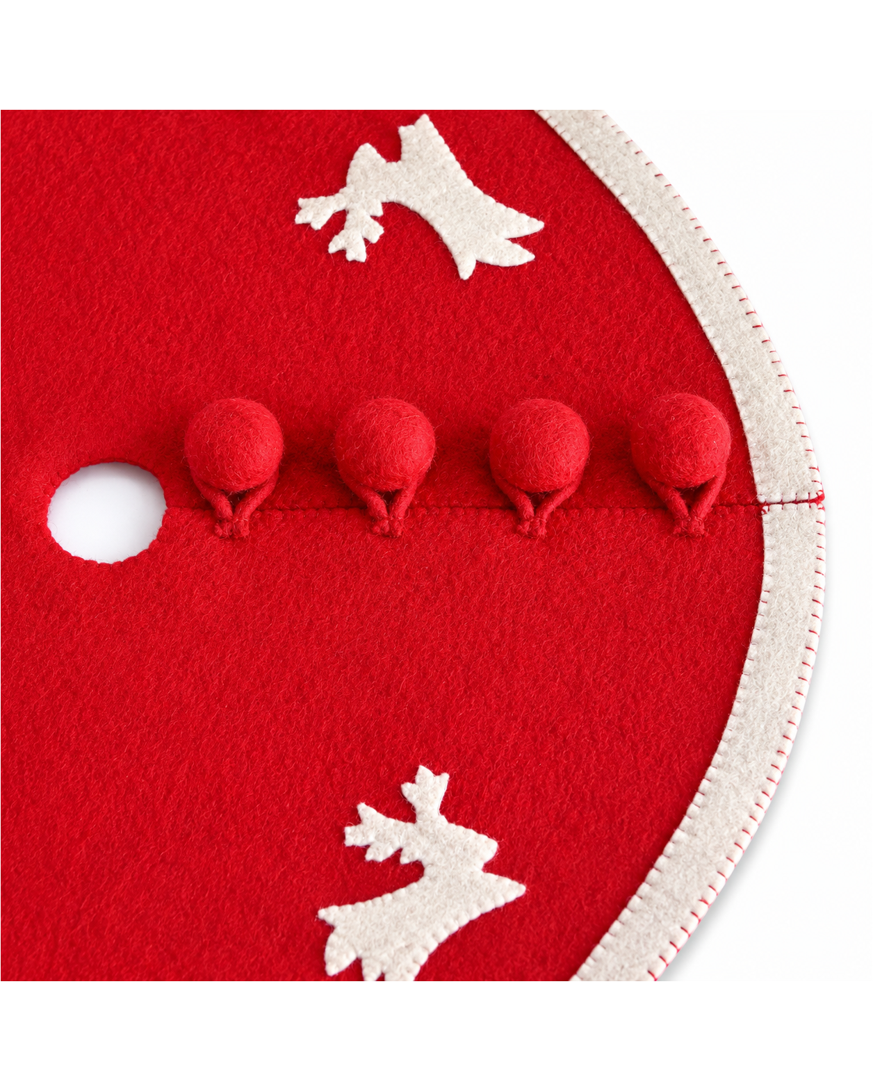 Felt Christmas Tree Skirt ornament