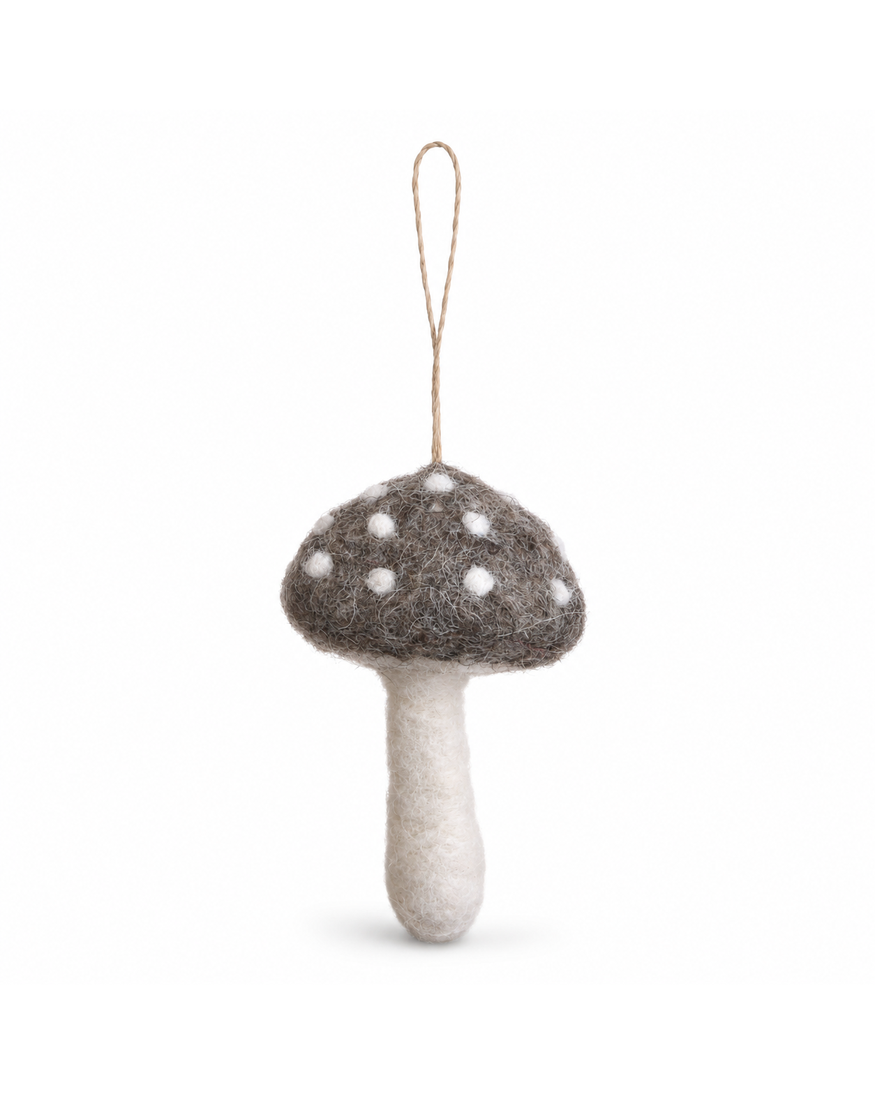 Small Mushroom Ornament Set of 4 hanging ornament