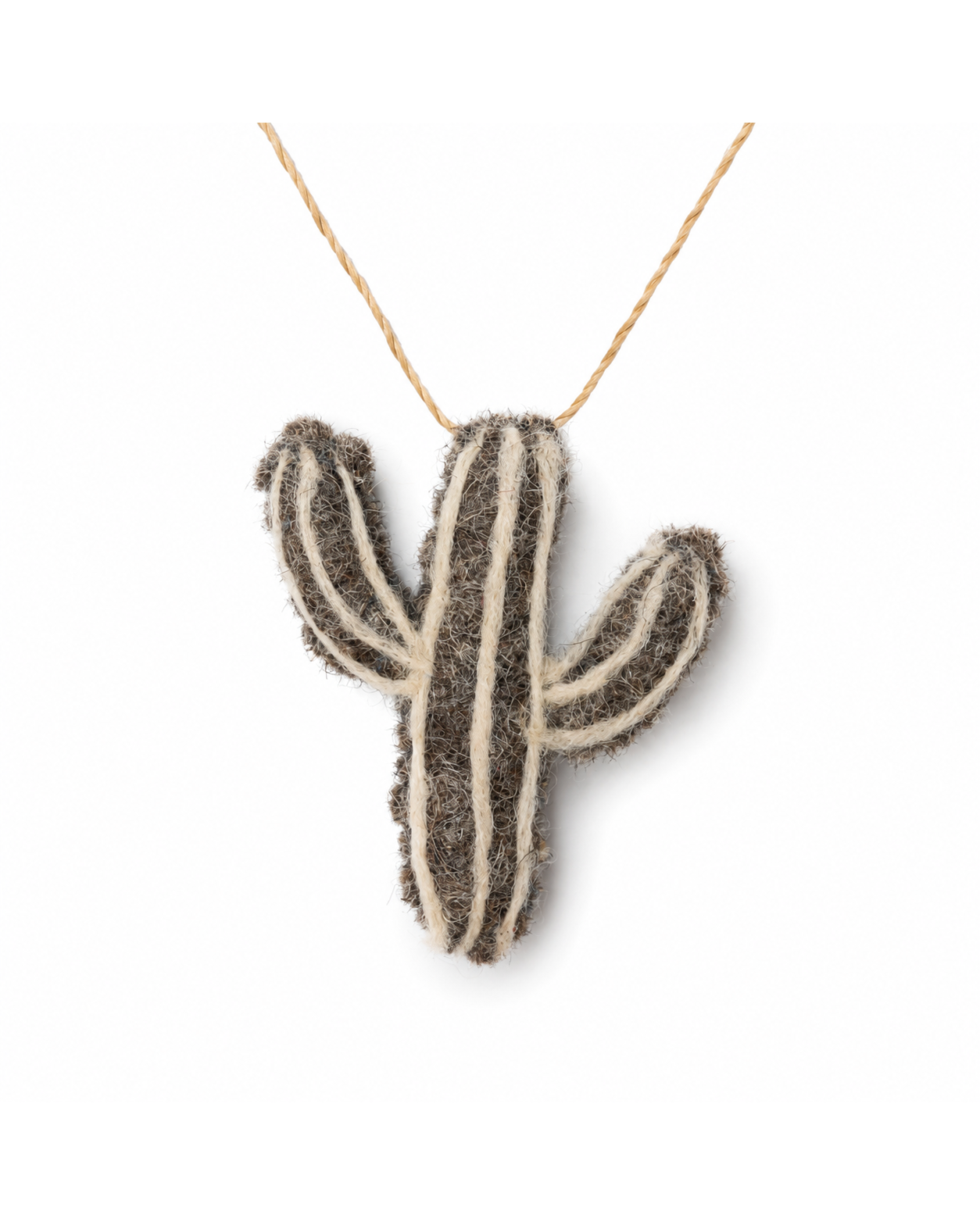 Needle Felted Cactus Garland