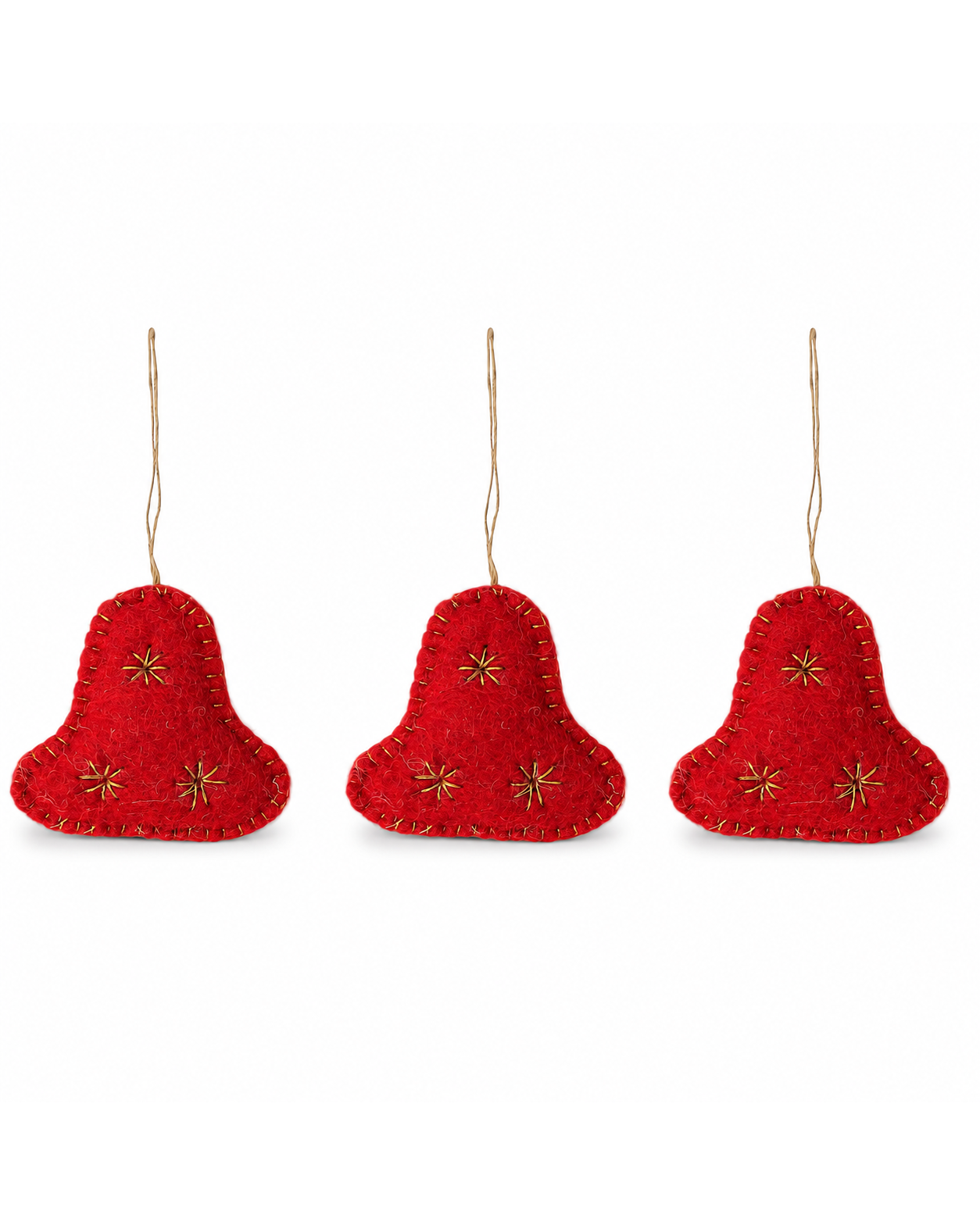 Jingle Bells (Set Of 3) hanging ornament